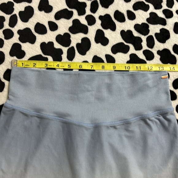 PINK SPORT BLUE OMBRÉ SHORTS - Picture 5 of 7